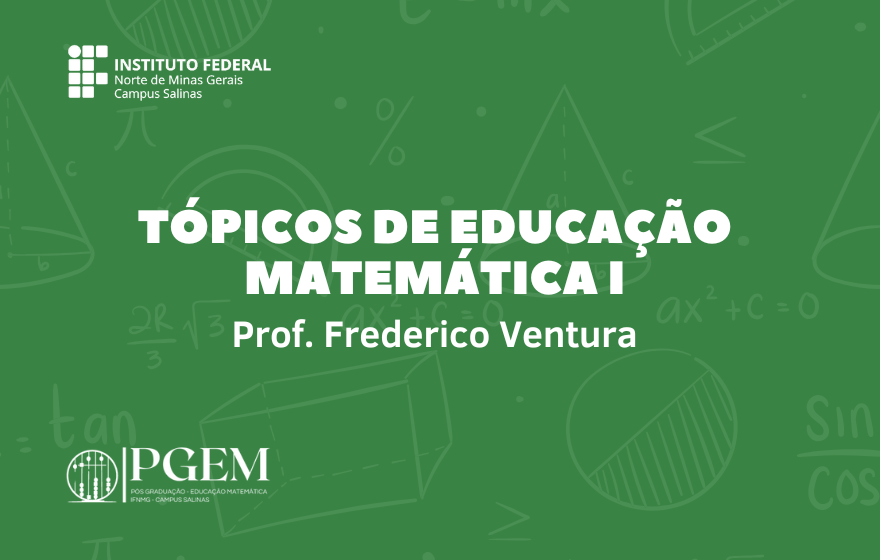 Tópicos de Educação Matemática l